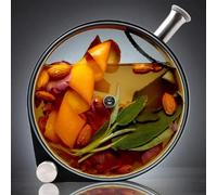 Porthole Infuser,Cocktail Bottles Infuser - Bottle Infuser For Cocktails, Teas, Coffee, Dressings, Lemonade, Vinegars - Porthole Infuser Decanter - Stainless Steel - Fine Filter