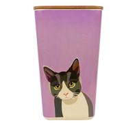 Portico Designs Emily Brooks Cat Treats Storage Pot