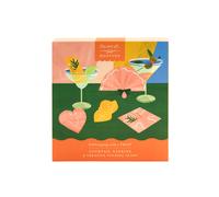 Portico Designs Ltd Art of Hosting Cocktail Napkins & Creative Folding Guide Portico Designs Ltd Multicolor