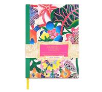 Portico Designs Ltd Arthouse Unlimited Floral Tropicana A5 Chunky Lined Journal, 300 Pages with Yellow Ribbon Bookmark