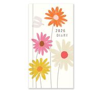 Portico Designs Ltd Caroline Gardner, Posie Slim Diary 2026, General Diaries, Week To View, Art, Gift