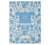 Portico Designs Ltd Just One More Chapter Reading Book Journal Planner A5 with ribbon page marker and gold foil page edges, 180 pages FSC paper