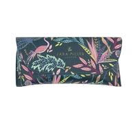 Portico Designs Ltd Sara Miller Savannah Faux Leather Glasses Case - Fold-Over Sunglasses Case with Botanical Print
