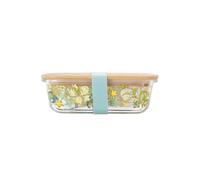 Portico Designs Ltd William Morris Golden Lily Glass Lunchbox Portico Designs Ltd Multicolor