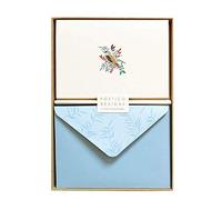 Portico Designs - Tropical Birds Set of 10 Blank Notecards with Gold foil detail - GTNC1806