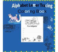 Portimao Atlantic Alphabet Letter Tracing Coloring Book Paperback Portimao Atlantic Multicolor