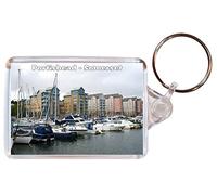 Portishead - Somerset - Double Sided Large Keyring Gift/Present/Souvenir BBSK1383