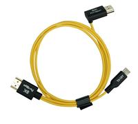 Portkeys 8K HDMI Cable 48Gbps HDMI 2.1 Cord 2.5mm OD Ultra Thin Video Control Cable Compatible with LH7C for A7SIII/FX30/A9M3/A7S4/A7M5/A7R5, S1H/S5M2/GH5II/GH6/GH7, R1/R5II/R6III, etc (TA10Y, 1m)