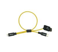 Portkeys 8K HDMI Cable 48Gbps High Speed HDMI 2.1 Cord 2.5mm OD Ultra Thin Video Control Cable Compatible with LH7C for S0NY ZVE1/ZV-1/A9II/A6700/A7CII, CAN0N R5/R6/R6II/R7/R8, etc (TM03Y, 30cm)