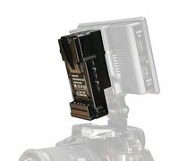 Portkeys BD3 Double-Sided NP-F to V-mount Dummy Battery Module Vertical and Cross Mounted, for transferring NPF power mount to V-Mount battery mount