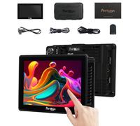 PortKeys BM5IV 2000nit 5.5" Touchscreen Cinema Camera Monitor, Three-Color Gamut Calibration, Dual Screen New Peaking Wired Camera Control Monitor for Sony Canon Panasonic ZCAM BMD(Without Battery)