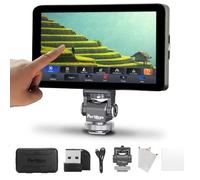 Portkeys LH7H Camera Monitor 7" 1000 Nits Touchscreen Field Monitor with Wide Color Gamut 3D LUT False Color New Peaking 4K HDMI Features for DSLR Camera Monitor