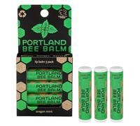 Portland Bee Balm Chapstick, Oregon Mint 3 Pack by Portland Bee Balm