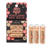Portland Bee Balm Chapstick, Rose Garden 3 Pack