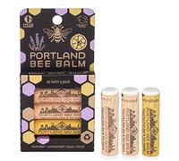 Portland Bee Balm Lip Balm/Chapstick, Assorted 3-Pack (Lavender, Yuzu, Unscented) by Portland Bee Balm