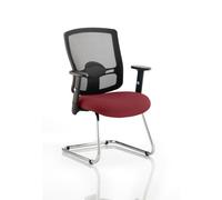 Portland Cantilever Bespoke Colour Seat Ginseng Chilli