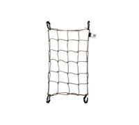 Portland Design Works Cargo Web - Reflective Cargo Netting for Bike Storage, Expandable Bungee Net with Hooks, Bicycle Accessories, Desert