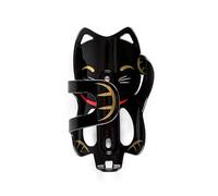 Portland Design Works Water Bottle Cage - Lightweight Water Bottle Holder for Bikes, Lucky Cat Cage, Black