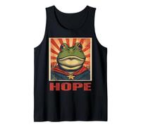 Portland Frog Protest Resist Hope Design for Men Woman Tank Top