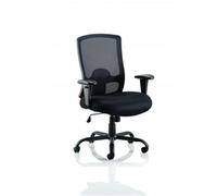 Portland HD Chair Black Mesh With Arms OP000106