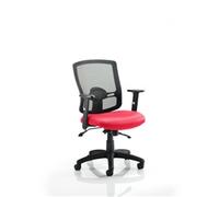 Portland II Task Operator Chair With Cherry Colour Seat Wit