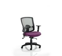 Portland II Task Operator Chair With Purple Colour Seat Wit