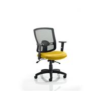 Portland II Task Operator Chair With Sunset Colour Seat Wit