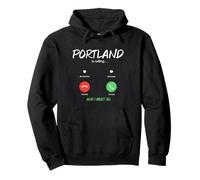 Portland Is Calling And I Must Go Oregon Traveling Pullover Hoodie