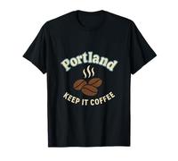 Portland Keep It Coffee City Pride Graphic T-Shirt