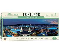 Portland Oregon 1000 piece panoramic jigsaw puzzle 990mm x 330mm PRICED TO CLEAR