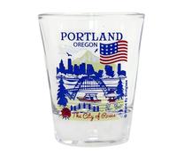 Portland Oregon Great American Cities Collection Shot Glass