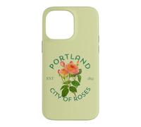 Portland Oregon OR City Of Roses Flower Gardener Souvenir Case for iPhone 14 Pro Max