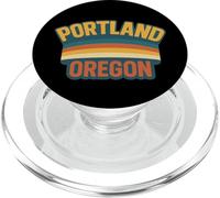 Portland Oregon Retro 70s PopSockets PopGrip for MagSafe