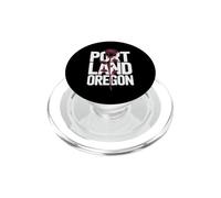 Portland Oregon Rose City Travel Design PopSockets PopGrip for MagSafe