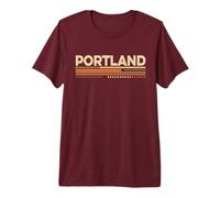 Portland Oregon Vintage 1970's Style Premium T-Shirt