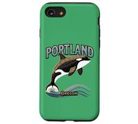 Portland Oregon Whale Ocean Coast Art Case for iPhone SE (2020) / 7 / 8