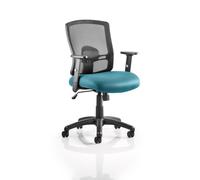 Portland Task Operator Bespoke Colour Airmesh Seat Maringa Teal