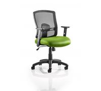 Portland Task Operator Chair Swizzle Colour Seat With Arms