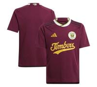 Portland Timbers adidas Football MLS Third Shirt Jersey Youth 2024 Red