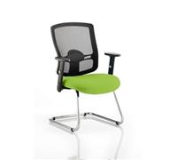 Portland Visitor Chair Cantilever Swizzle Colour Seat With