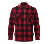 Portman Checked Shirt Jacket Fort Red L