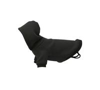 Portman & Pooch Plain Dog Hoodie Black (Xxl-50Cm)