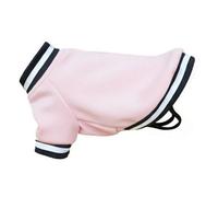 Portman & Pooch Varsity Dog Jacket Pink (S)