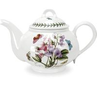 Portmeirion 60750 Botanic Garden - 2pt Teapot (Romantic Shape), White