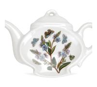 Portmeirion BG07190 Botanic Garden Teabag Tidy/Spoon Rest Single, Ceramic, White,5.5 Inches