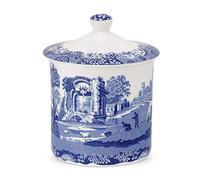 Portmeirion Blue Italian 19 cm Porcelain Storage Jar, Blue/White