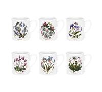 Portmeirion Botanic Garden - 9oz Breakfast Mug - Set of 6,6 Count (Pack of 1)