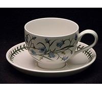Portmeirion Botanic Garden Breakfast Cup & Saucer Traditional Harebell