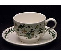 Portmeirion Botanic Garden Cup & Saucer Traditional Cinquefoil