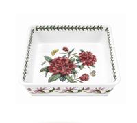 Portmeirion Botanic Garden - Deep Square Baking Dish, Rhododendron, 10